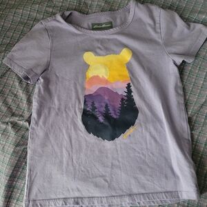 🐰EASTER SALE🐰 Eddie Bauer Kids Lavender Bear Graphic Tee